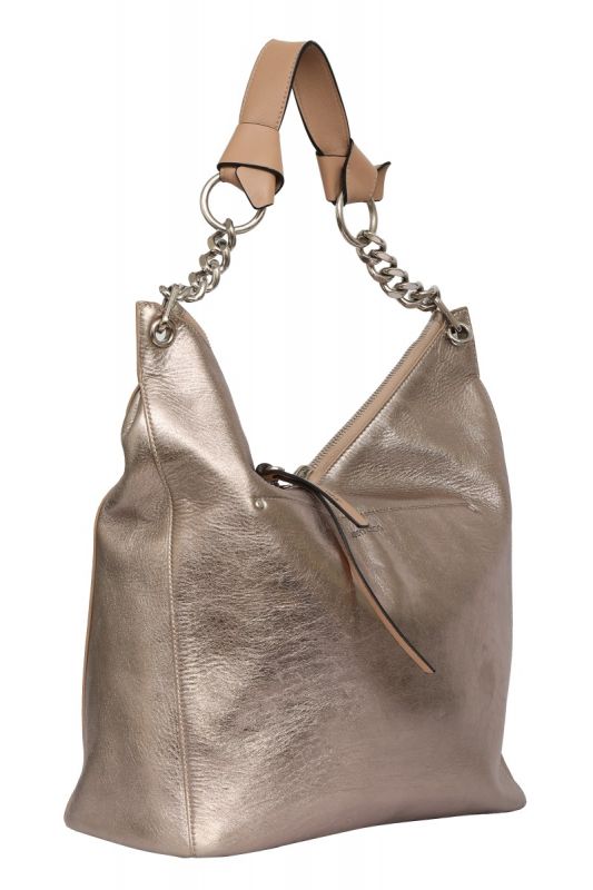 Jimmy Choo Metallic Hobo Bag