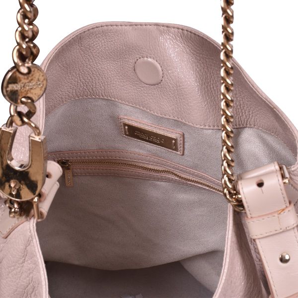 JIMMY CHOO METALLIC SHOULDER BAG