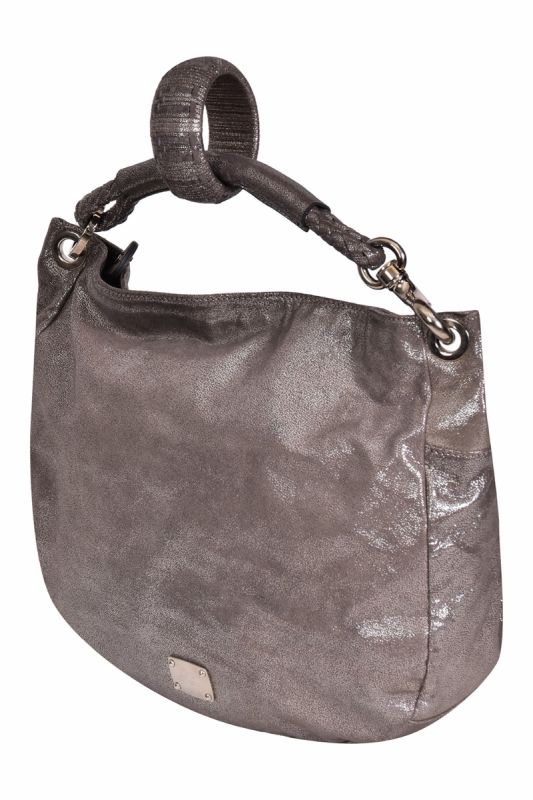 Jimmy Choo Metallic Suede Sky Hobo Bag