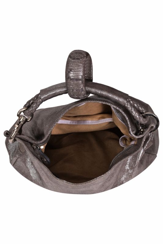 Jimmy Choo Metallic Suede Sky Hobo Bag
