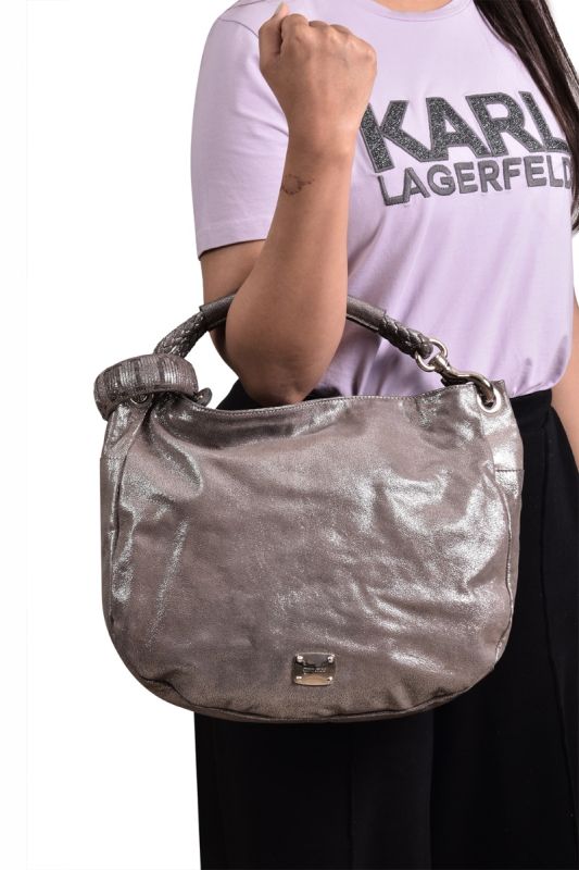Jimmy Choo Metallic Suede Sky Hobo Bag