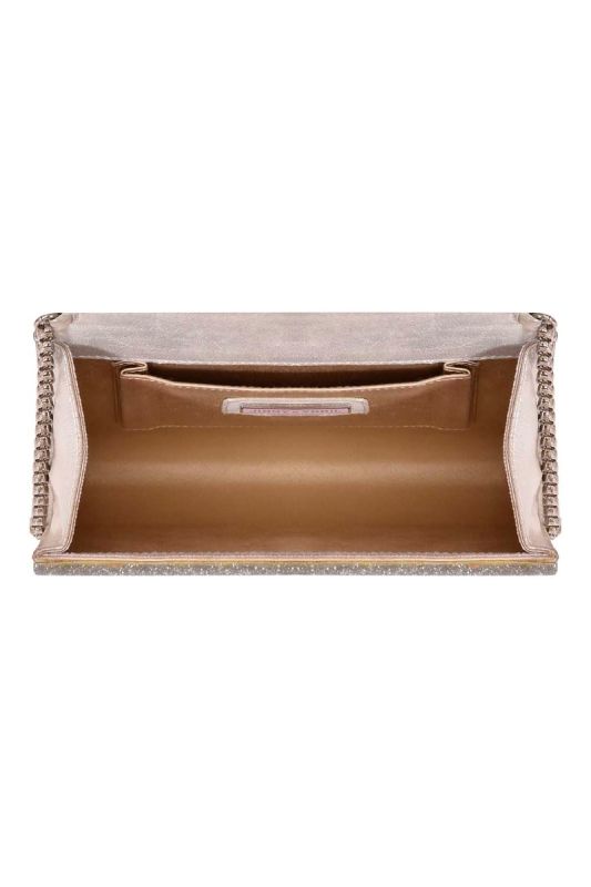 Jimmy Choo Silver Candy Clutch/Sling Bag