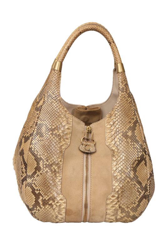 JIMMY CHOO SNAKESKINHOBO BAG