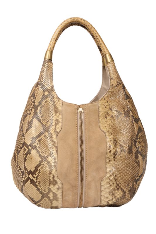 JIMMY CHOO SNAKESKINHOBO BAG