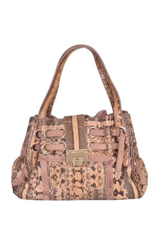 Jimmy Choo Snakeskin Riki Bag