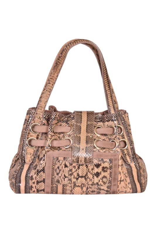 Jimmy Choo Snakeskin Riki Bag