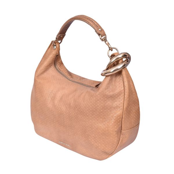 JIMMY CHOO SOLAR PERFORATED LARGE HOBO