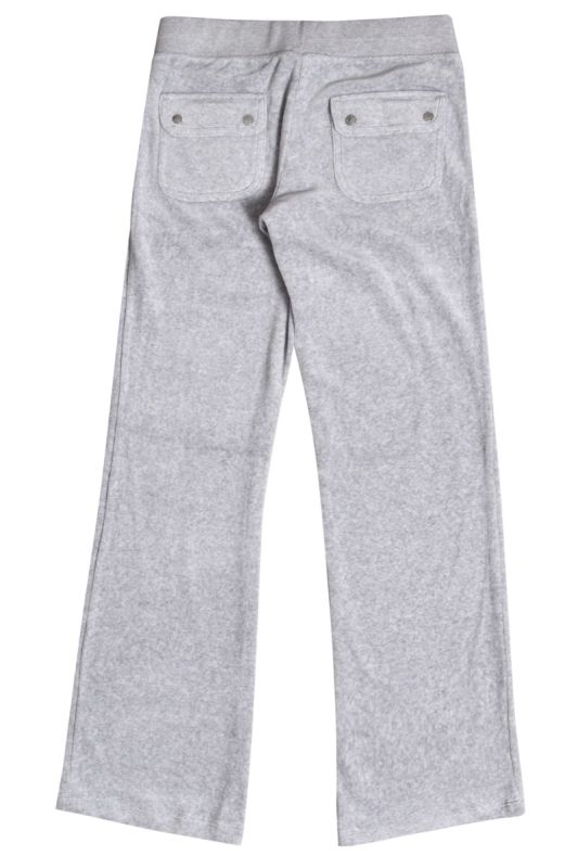 Juicy Couture Grey Velour  Trackpants