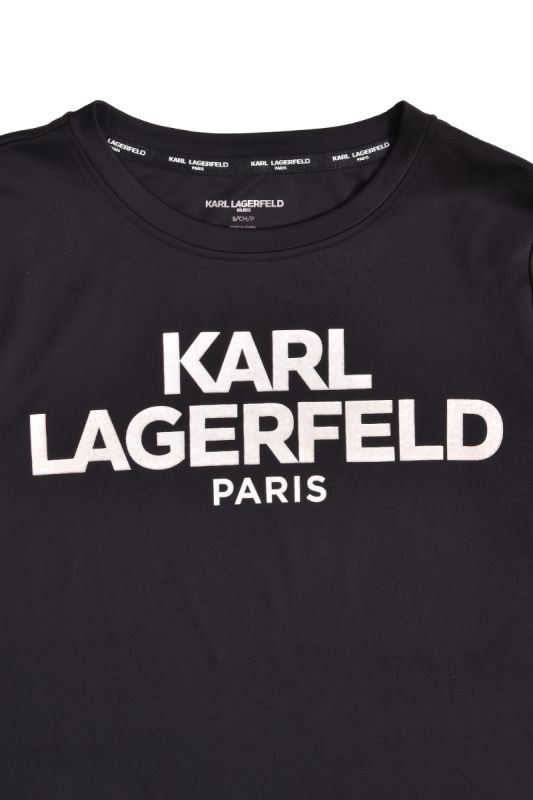 Karl Lagerfeld Black Logo Sweatshirt