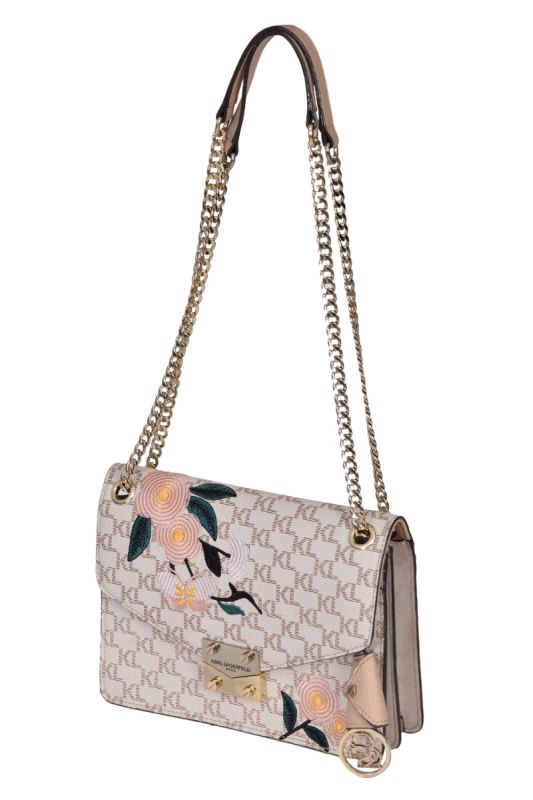 Karl Lagerfeld Monogram Floral Bag