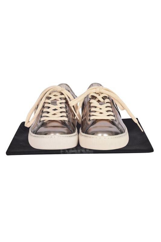 Karl Lagerfeld Silver Trainers