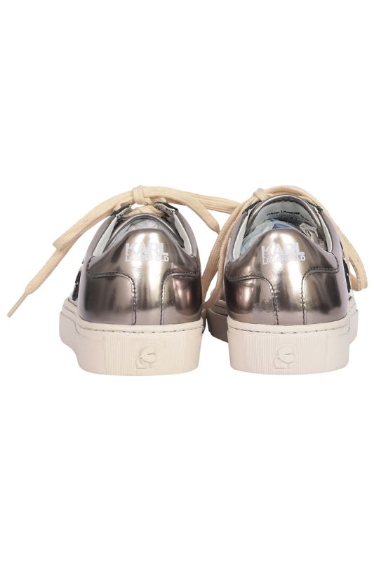 Karl Lagerfeld Silver Trainers