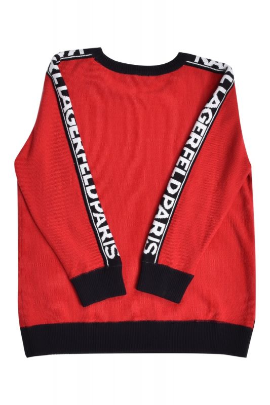 Karl Lagerfeld Women’s Patch Logo Pullover