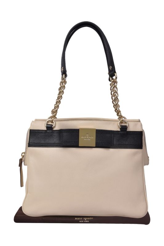 Kate Spade Leather Chain Link Shoulder Bag