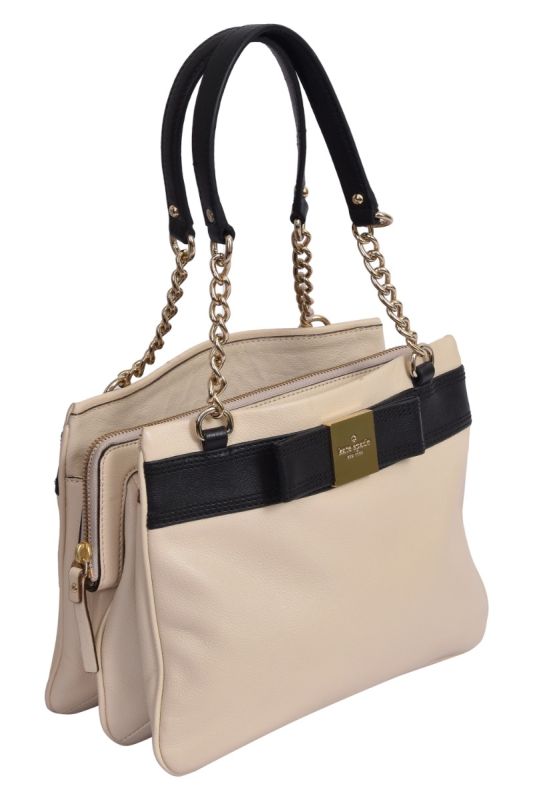 Kate Spade Leather Chain Link Shoulder Bag