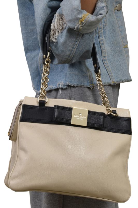 Kate Spade Leather Chain Link Shoulder Bag