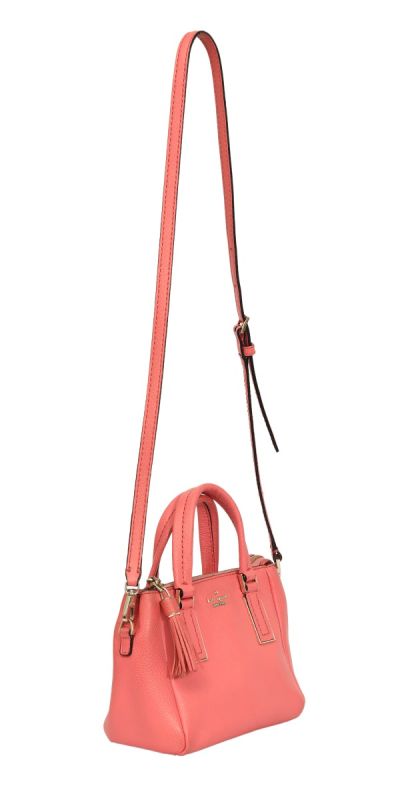 Kate Spade Pink Pebble Leather Crossbody Bag