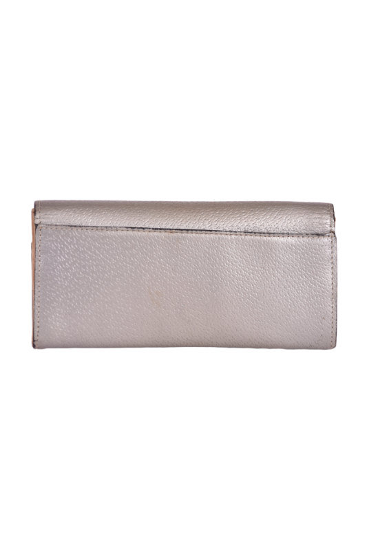 Kate Spade Wellesley Envelope Silver Wallet