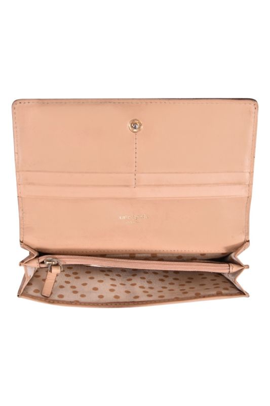 Kate Spade Wellesley Envelope Silver Wallet