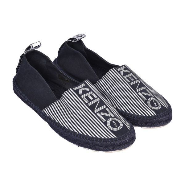 KENZO PARIS STRIPPED ESPADRILLES