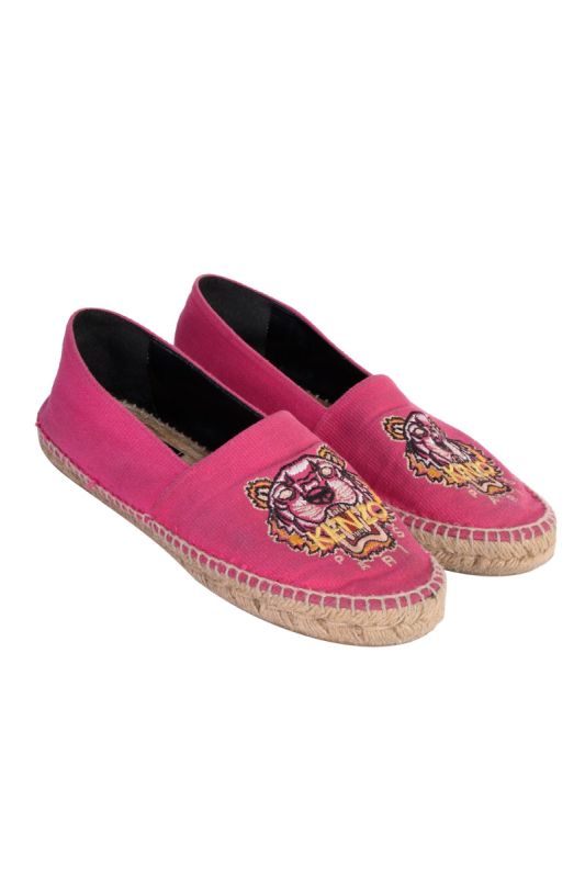 KENZO TIGER CANVAS ESPADRILLES