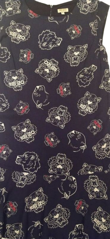 KENZO TIGER PRINT DRESS