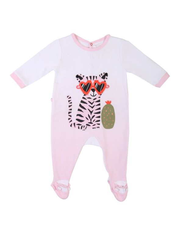 LITTLE MARC JACOBS BABY TIGER WITH SUNGLASSES ROMPER