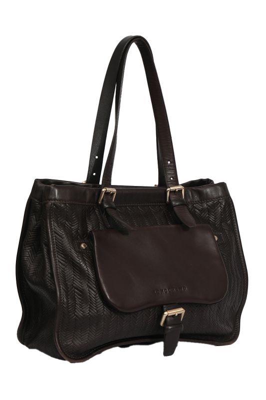 Long Champ Balzane Leather Bag