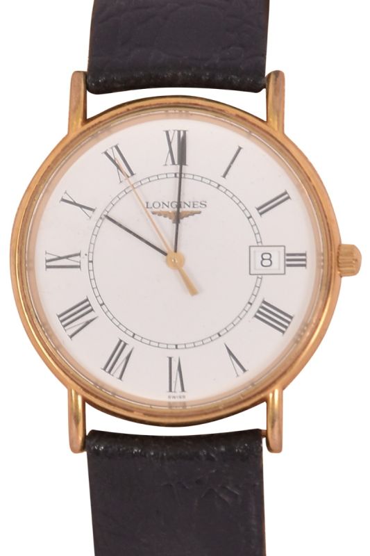 Longines 33 MM Presence Quartz Men’s Watch