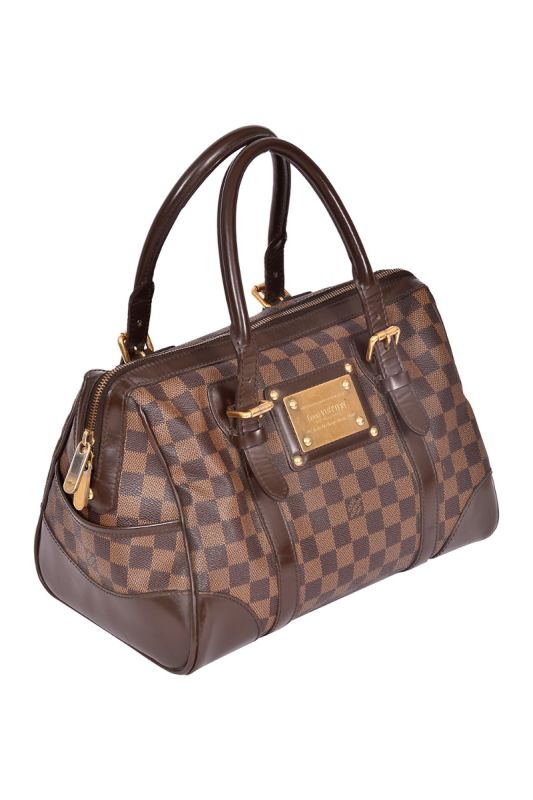 Louis Vuittion Berkeley Damier Ebene Canvas Bag