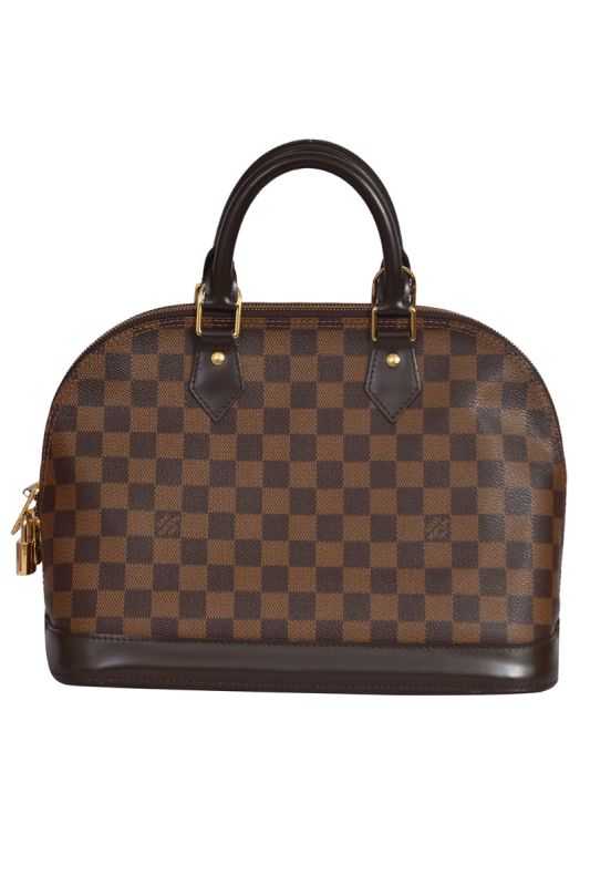 Louis VuittonAlma MMDamierEbeneHandbag