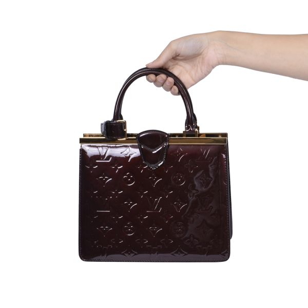 LOUIS VUITTON AMARANTE MONOGRAM VERNIS