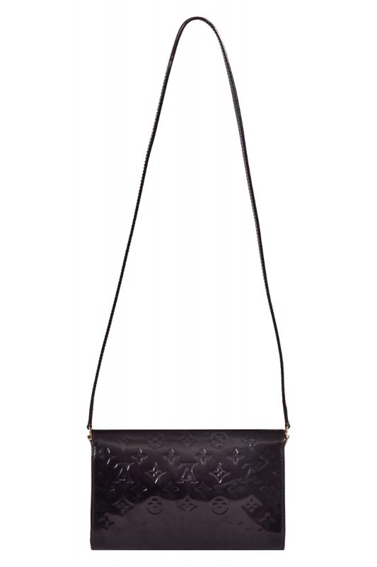 Louis Vuitton Ana Clutch Vernis Amarante Shoulder Bag