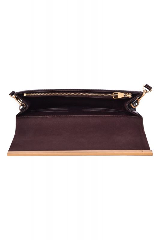 Louis Vuitton Ana Clutch Vernis Amarante Shoulder Bag