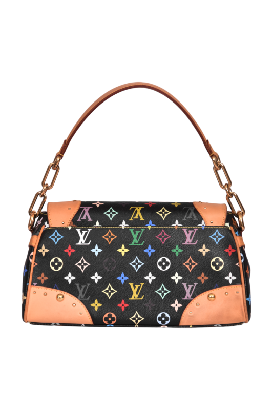 Louis Vuitton Beverly MM Multi-color Monogram Leather Handbag