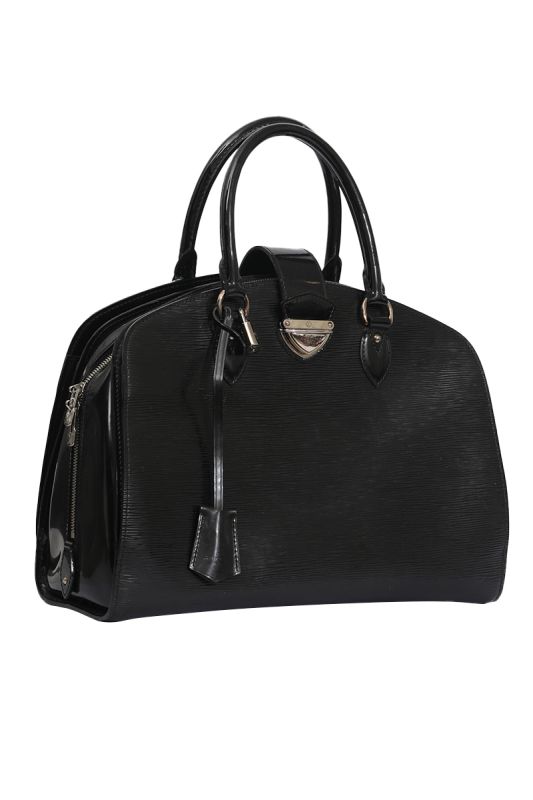 Louis Vuitton Black Epi Leather Pont- Neu Bag