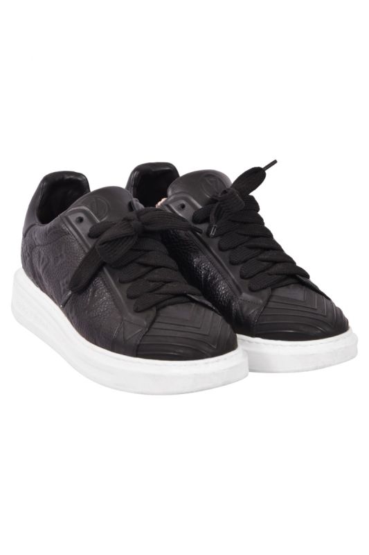 Louis Vuitton Black Luxembourg Sneakers 