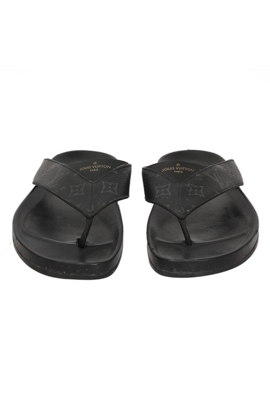 Louis Vuitton Black Monogram EU 44 Loafers