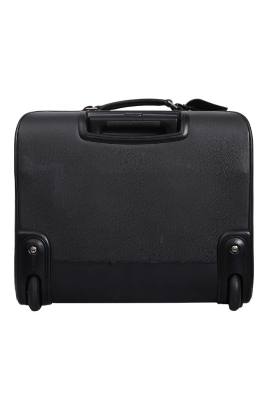 LOUIS VUITTON BLACK TAIGA LEATHER PILOT CASE