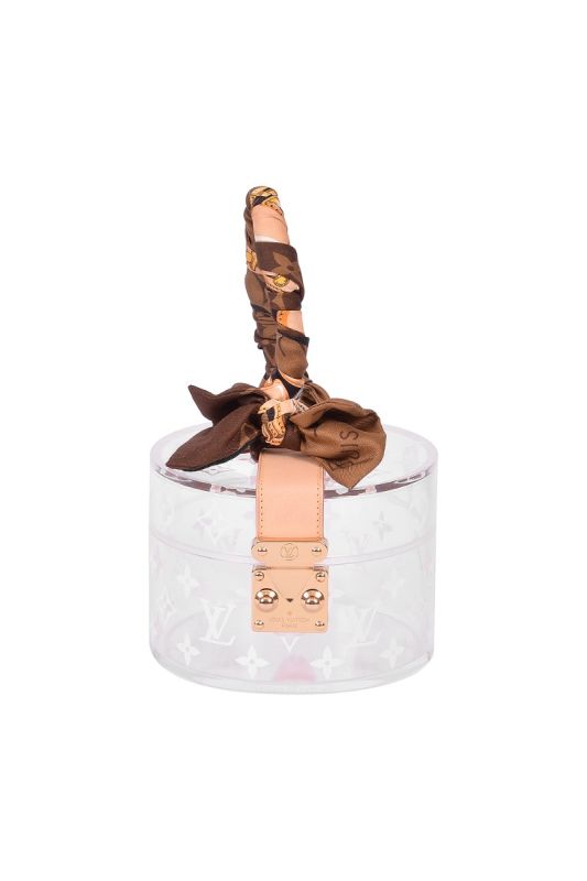 Louis Vuitton Box Scott Plexi Glass Bag