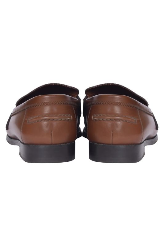 Louis Vuitton Brown Buckle Loafers