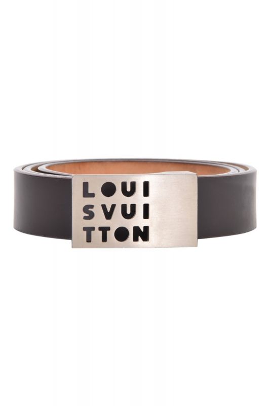 Louis Vuitton Brown Leather Belt