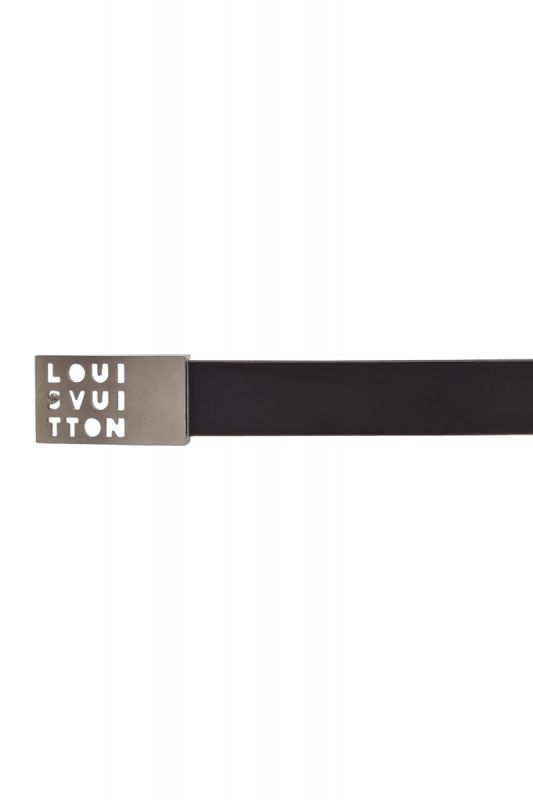 Louis Vuitton Brown Leather Belt