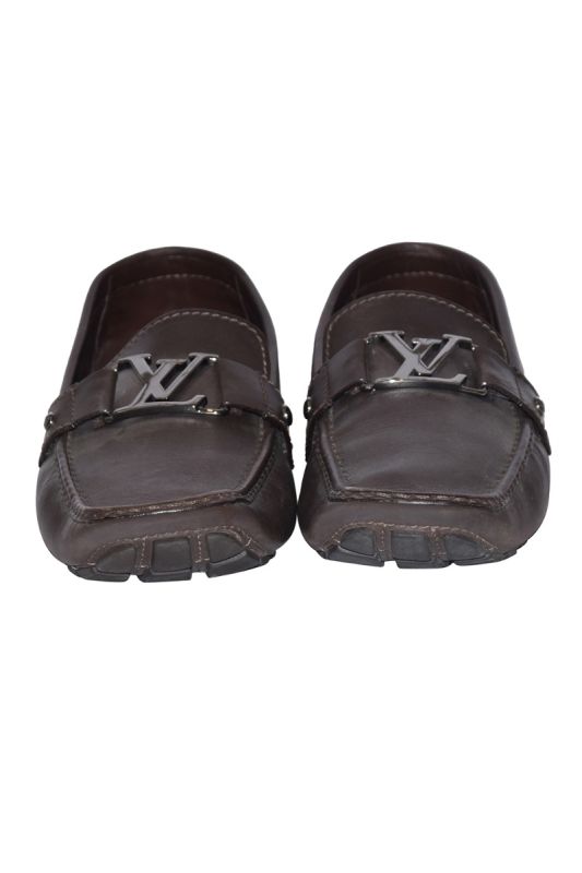 Louis vuitton Brown Leather Loafers