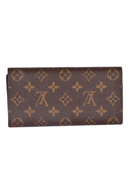 Louis Vuitton Brown Monogram Canvas Wallet