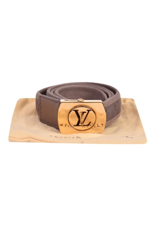 Louis Vuitton Canvas Monogram Belt