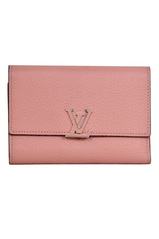 Louis Vuitton Capucines  Magnolia Compact Wallet