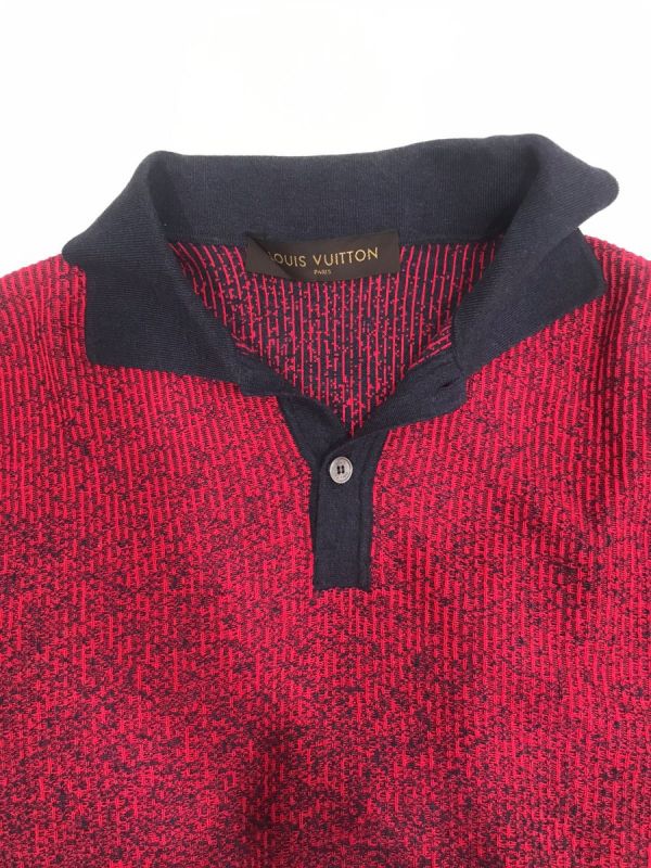 Louis Vuitton Cotton Knit Polo T-Shirt