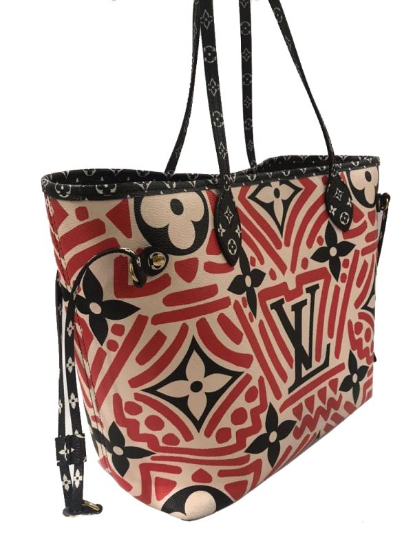 Louis Vuitton Crafty Neverfull MM Tote Bag