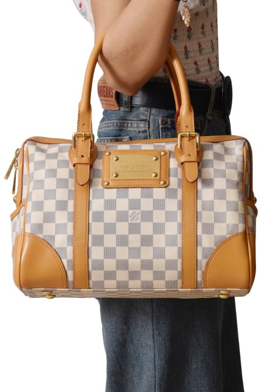 Louis Vuitton Damier Azur Canvas Berkley Bag